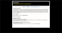Desktop Screenshot of genevairc.net
